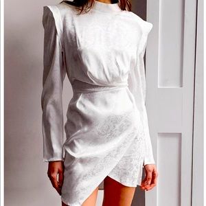 Power Dress Jacquard Mini Dress in blue⚡️Nasty Gal